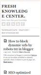 Mobile Screenshot of freshknowledgecenter.com